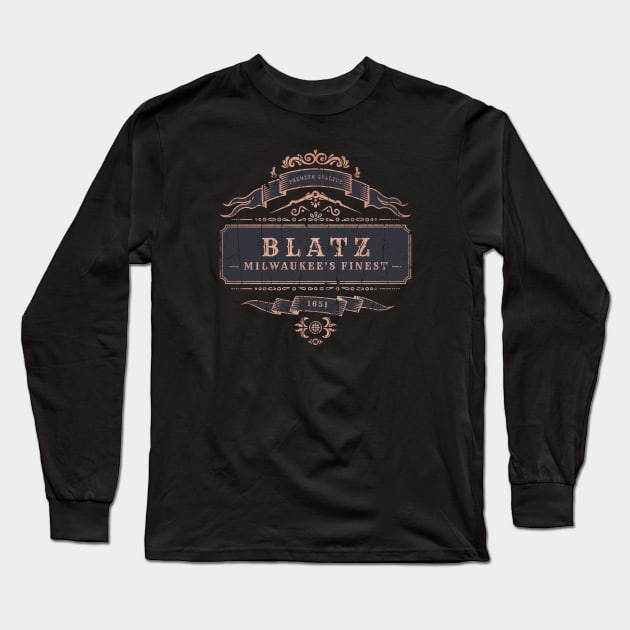 Blatz Beer Milwaukee Long Sleeve T-Shirt by Sultanjatimulyo exe
